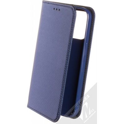 Pouzdro 1Mcz Magnet Book Color flipové Apple iPhone 13 Pro tmavě modré