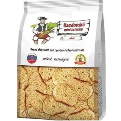 SlovChips gazdovské mini hránky solené 140 g
