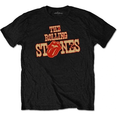 Rolling Stones tričko Wild West Logo čierna