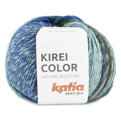 KIREI COLOR Katia Farby KIREI COLOR: 350 modrá-zelená-oranžová