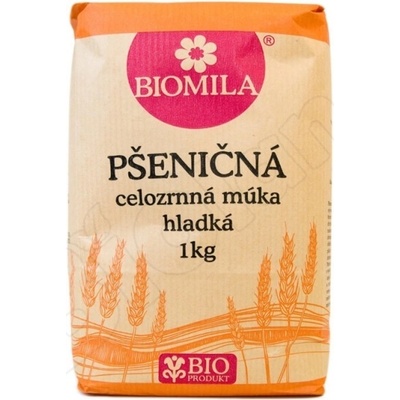 Biomila Pšeničná celozrnná múka hladká Bio 1kg