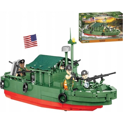COBI 2238 Vietnam War Americká rychlá hlídková loď River MK II 31RP671 – Zboží Dáma