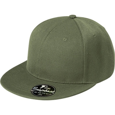Malfini ks rovným kšiltem Rap 6P Khaki