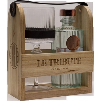 Le Tribute Gin 43% 0,7 l (dárkové balení 1 sklenice)