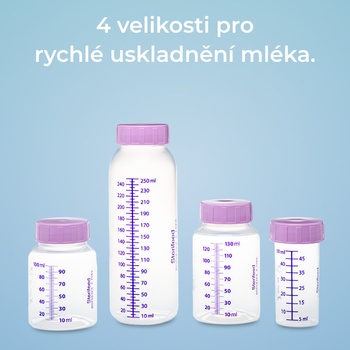 Sterifeed jednorázová plastová kojenecká láhev transparentní 50 ml