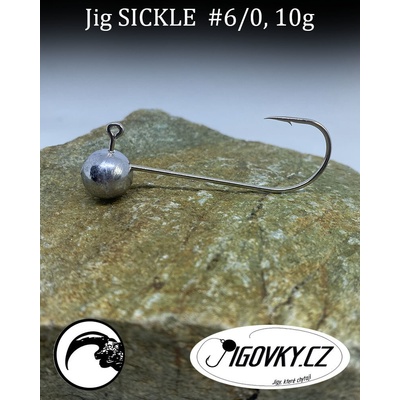 JigovkyCZ Jigová hlava SICKLE vel.6 10g 5 ks