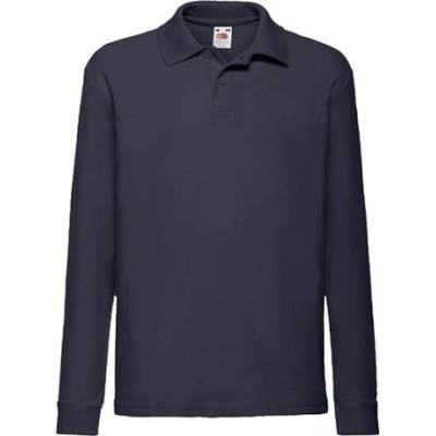 Fruit of the Loom Polokošile s dlouhým rukávem 63-201-0 Deep Navy