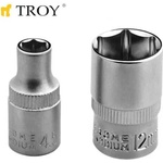 TROY 1/4 Вложка за тресчотка (11mm-Ф15, 8mm-L25mm) (T 26150)