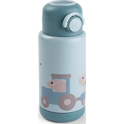 Done by Deer Термо бутилка Tiny Farm 340 мл, синя (1051722)