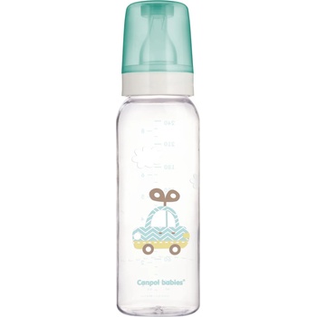 Image 1 of Canpol babies Стъклено шише Canpol - 240 ml, тюркоазено (42/201c)