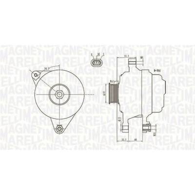 generátor MAGNETI MARELLI 063731703010