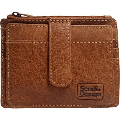 Sendi Design Pánska kožená peňaženka B 2731CC koňak