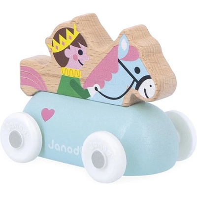 Janod Дървена количка Janod Cross Roads - Принц (J05923)