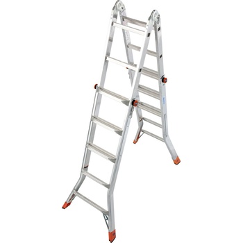 KRAUSE Алуминиева телескопична стълба krause telematic 4+5 (06129963)