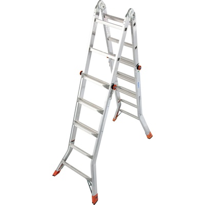 KRAUSE Алуминиева телескопична стълба krause telematic 4+5 (06129963)