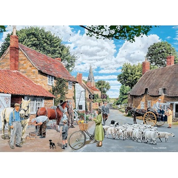 Ravensburger - Puzzle Mitchell: The Village Farrier - 1 000 piese
