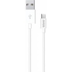 Savio USB-A USB Cable - 2 m White (SAVIO CL-124)