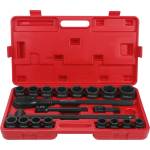 Kraft&Dele Комплект вложки с тресчотка 3/4" 21бр 65120 (kd11868)