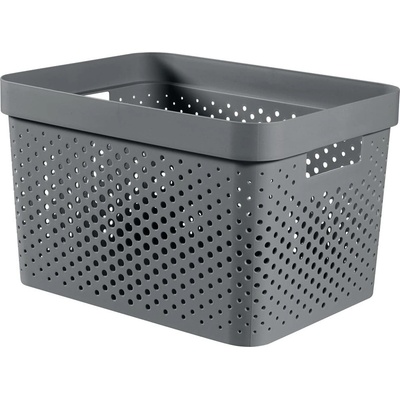 Curver Infinity košík dark šedá 27 x 22 x 36 cm