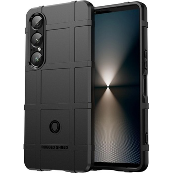 Sony Xperia 1 VII Удароустойчив Калъф Grid TPU и Протектор