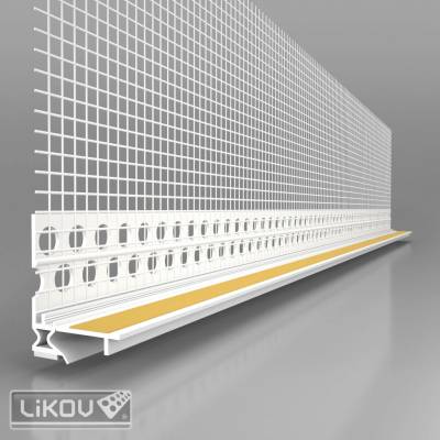 LIKOV LS2-ADAPT 6-2600 VERTEX lišta okenní začišťovací 2D - balení 78 metrů