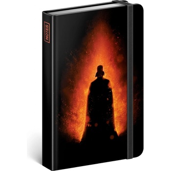 Notes Star Wars Black linajkovaný