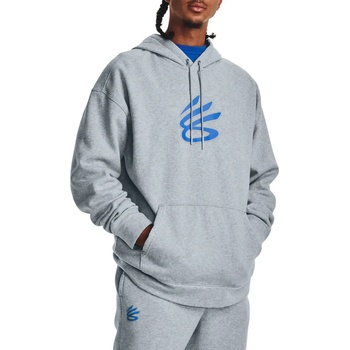 Under Armour Суитшърт с качулка Under Armour Curry Big Splash PO Hoodie-BLU 1374298-465 Размер M