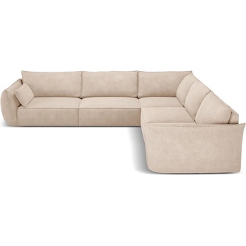 Mazzini Sofa Бежов ъглов диван (променлив) Vanda - Mazzini Sofas (MAZ_COR_142_F1_VANDA2)
