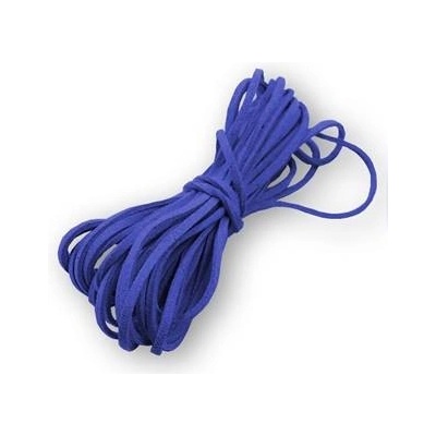 Šperky4U Semišová šňůrka tmavě modrá LR8001-24