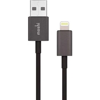 Image 1 of Moshi Lightning to USB Cable - USB кабел за iPhone X, iPhone 8, iPhone 7, iPad, iPod с Lightning (100 см) (черен)