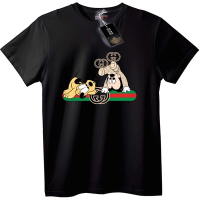NOONEBRAND Тениска Gucci x Disney Pluto - 6XL, Black