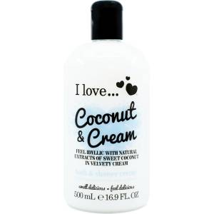 I Love Cosmetics Coconut & Cream Bubble Bath & Shower Creme 500 ml