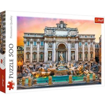 Trefl : Фонтана ди Треви, Рим - пъзел 500 части (37292)