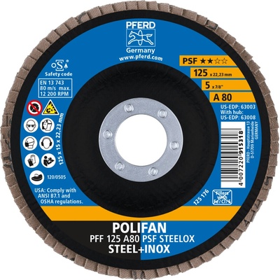 Pferd lamelový brúsny kotúč 125 mm A80 67648125