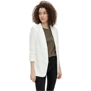 PIECES Сако Pieces Boss 3/4 blazer - White (Cloud Dancer)
