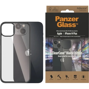 Panzer Калъф PanzerGlass - ClearCase, iPhone 14 Plus, черен (5711724004070)