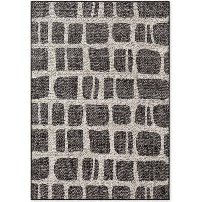 Ted Baker Черен/кремав килим за открито и закрито 120x170 cm Haringey Ruskin - Ted Baker (106383-120x170)