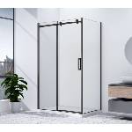 SAPHO Dragon - Душ кабина 140x80 см, черно/прозрачно стъкло GD4614B-01 (GD4614B-01)