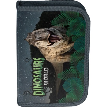 Image 1 of PASO Ученически несесер Paso Dinosaur - С 1 цип (PP23DZ-P001BW)