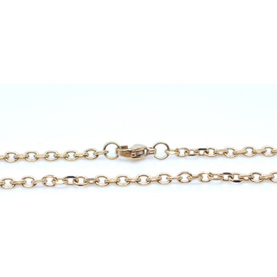 Steel Edge Řetízek z chirurgické oceli WJHN174-GD