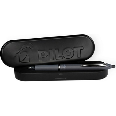 Pilot FriXion Clicker Zone 07 šedé v kovové krabičce