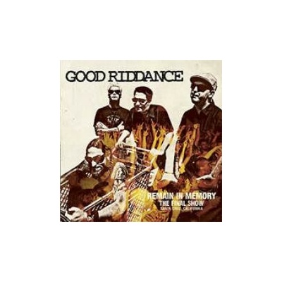Good Riddance - Remain In Memory Final Show Live Santa Cruz CD
