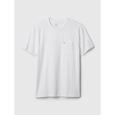 GAP 857901-04 tričko s kapsičkou bílá