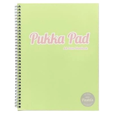 PUKKA PAD Spirálový sešit Pastel Jotta Pad mix A4 linkovaný