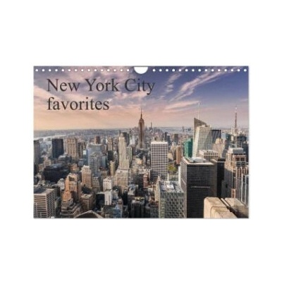 New York City favorites / UK-Version Wall DIN A4 landscape CALVENDO 12 Month Wall 2026