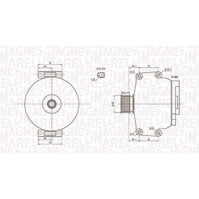 Generátor MAGNETI MARELLI 063731908010
