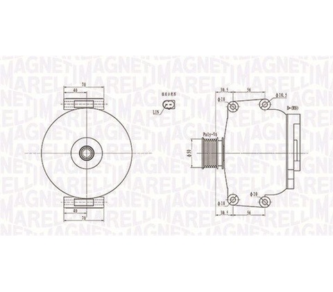 Generátor MAGNETI MARELLI 063731908010