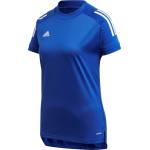 adidas Women's Short-Sleeve Performance Gym Top - Team Royal Blue