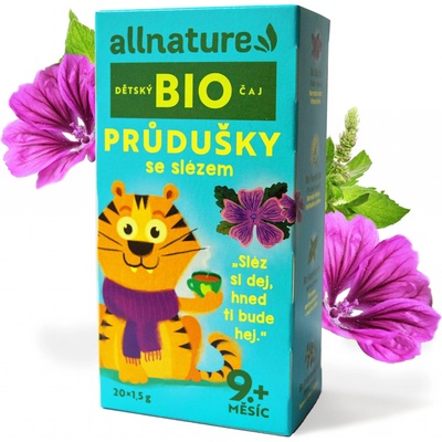Allnature BIO Priedušky so zlezom 20 x 1,5 g