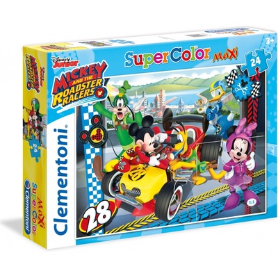 Clementoni Minnie Mouse Závodníci 24 dílků